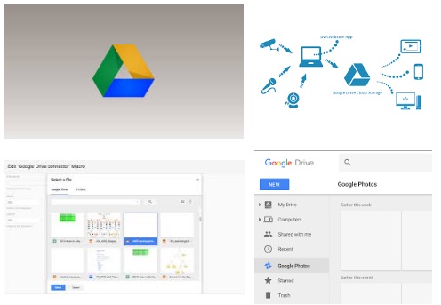 Características de Google Drive para tablet Android