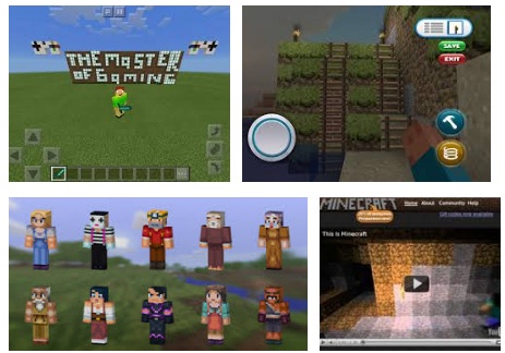 características de Minecraft para iPad