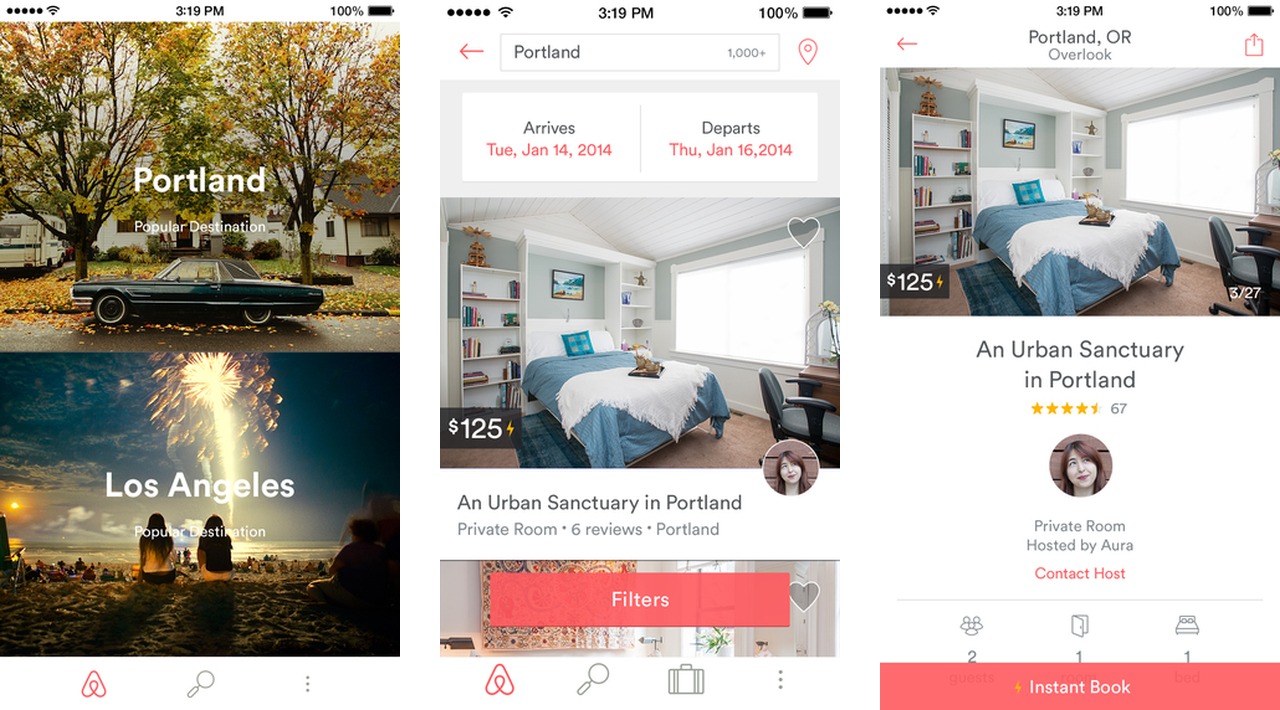 Descargar Airbnb para iOS